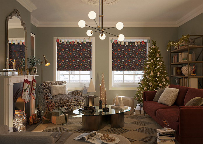 Night Before Christmas - Roller Blind - Image 8